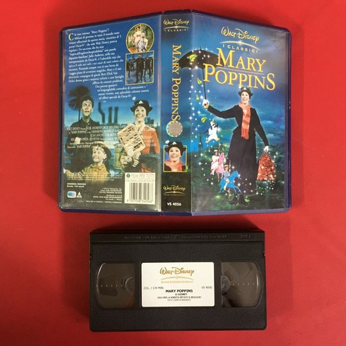 Vhs walt disney mary poppins - walt,