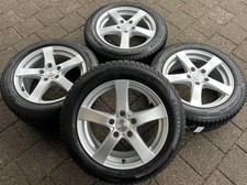 4 RUOTE INVERNALI IN ALLUMINIO AUDI A3 SEAT LEON SKODA OCTAVIA VW GOLF 7 8 205/55R16 91H PERFETTE