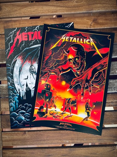 Metallica poster concerto - 2,