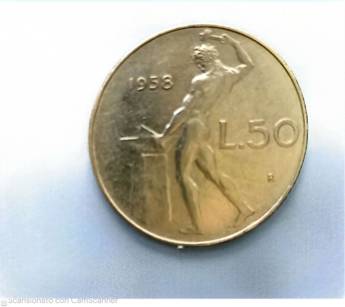 Repubblica italia moneta lire - italia,