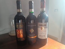 vini chianti e brunello