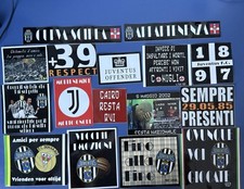 Lotto 16 Adesivi Ultras