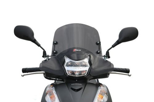 Parabrezza basso racing fume - parabrezza,