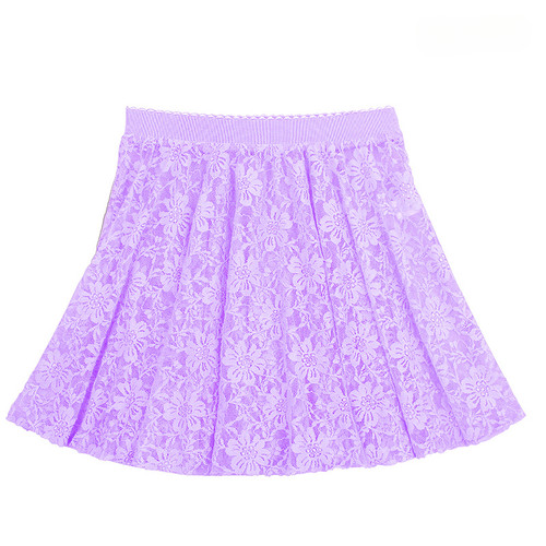Ragazze floreale pizzo gonna - floreale,
