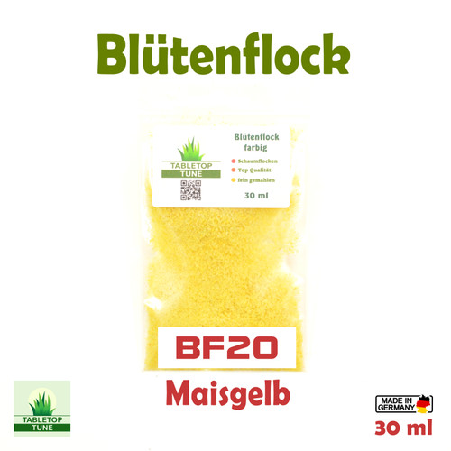 Fiocco fiori bf20 giallo - fiocco,