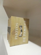 Portafoto in legno, album portafoto