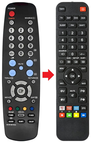 Telecomando adatto per samsung - telecomando,