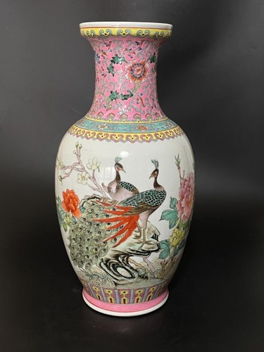 Grande vaso porcellana - porcellana, con