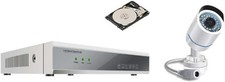 Kit Videosorveglianza PROXE Powerline NVR + Telecamera CON HARD DISK 500GB INCLU