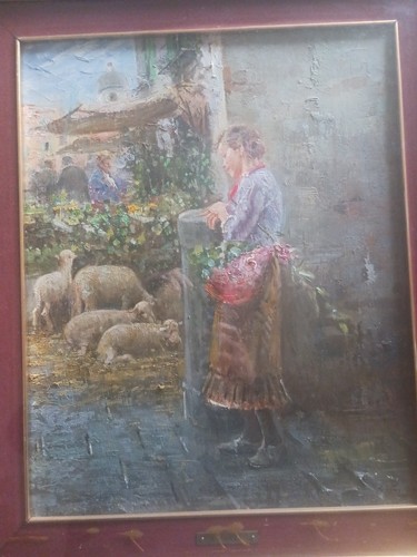 Giovanni panza dipinto olio - panza,