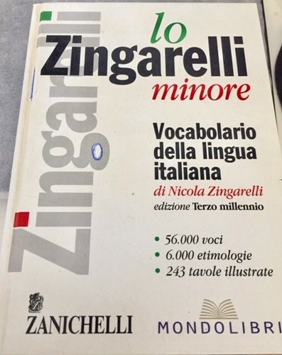 Zingarelli minore - zingarelli,