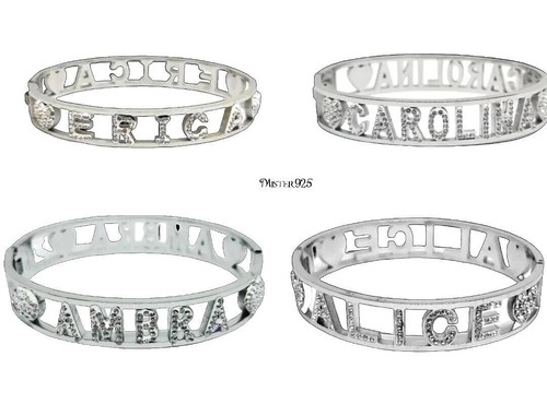 Bracciale donna rigido con