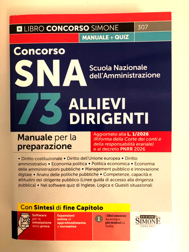 Manuale concorso sna 73 - 12,