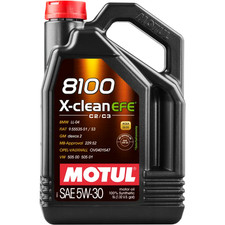 5 LITRI OLIO MOTORE AUTO 8100 X-CLEAN EFE 5W30 MOTUL 100% SINTETICO ACEA C2/C3