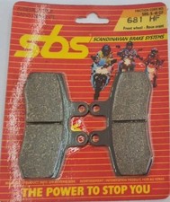 PASTIGLIE FRENO ANTERIORI SBS