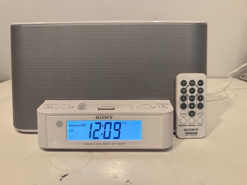 Sony icf cs10ip - white, dream
