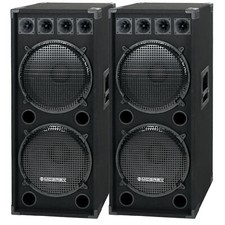 Coppia 2x 15" (38cm) DJ PA