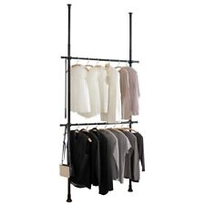 Appendiabiti Telescopico Appendiabiti Appendiabiti Metallo Nero ✅WENKO