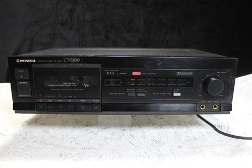 Pioneer stereo cassette deck - cassette,