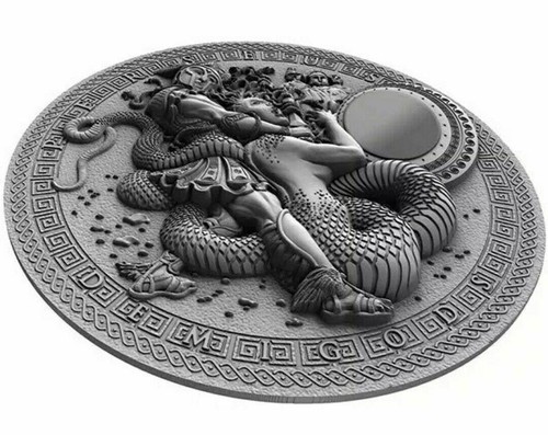 Niue 2018 perseus silicone - niue,