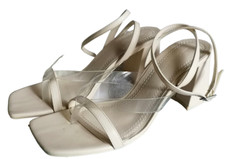 Sandali infradito panna donna