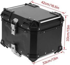 Bauletto posteriore Impermeabile per Moto Universale 45L Nero Foderato *DIFETTO*