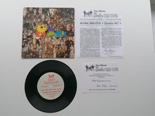THE BEATLES FAN CLUB FLEXI