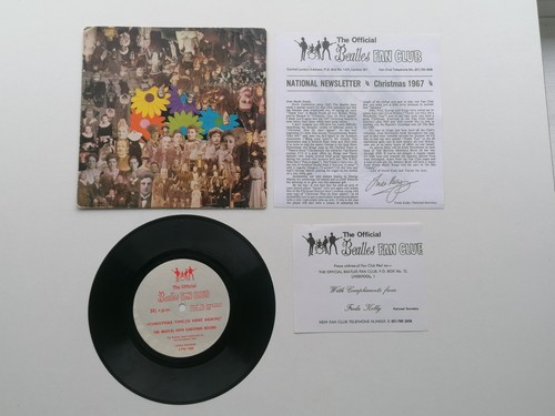 The beatles fan club - beatles, flexi