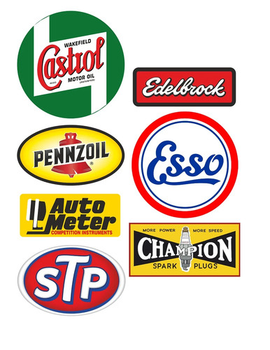 Adesivi benzina castrol stp - 7,