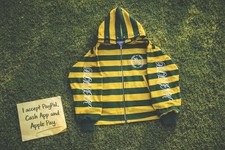 💚💛 Felpa con cappuccio e