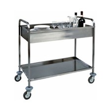 Carrello sbarazzo 2 piani