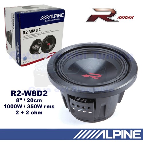 Subwoofer alpine w8d2 - r2-w8d2, 8"