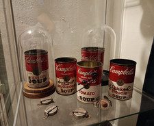 Zuppiera vuota firmata Andy Warhol Campbell's autografata pop art tagliatelle di pollo