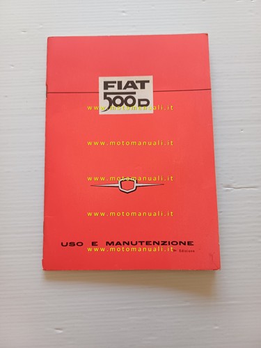 Fiat 500 1960 manuale uso - fiat, d