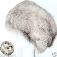 Cappello VOLPE bianca donna