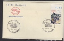 2000 Repubblica italiana first day cover cavallino battaglia di Marengo