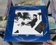 Franco Battiato La Voce Del Padrone LP disco Vinile 33 Giri 1981 12" EMI musica