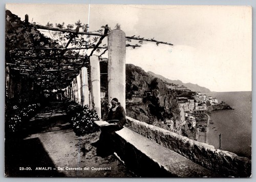 Amalfi rppc italia convento - italia,