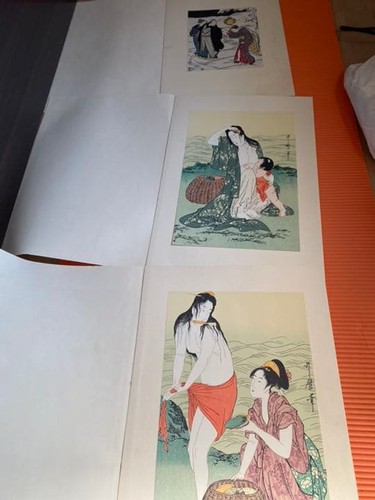 Kitagawa utamaro xilografia - kitagawa,