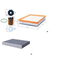 PACCHETTO FILTRI KNECHT adatto