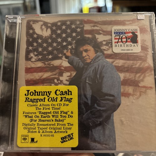 Johnny cash ragged old flag - johnny,