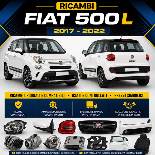 Ricambi fiat 500l - ricambi, 2018