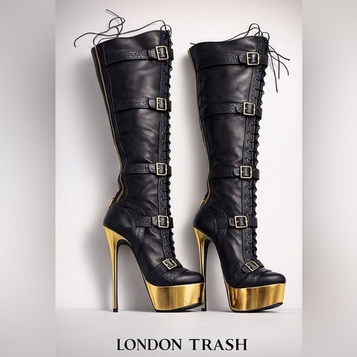 Stivali alti london trash - alti,