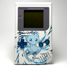 CONSOLE NINTENDO GAME BOY CLASSIC GB DMG 💎 BIANCO MEW 💎 RESTAURAZIONE COMPLETA