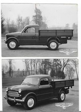 CARROZZERIA CORIASCO TORINO AUTOFURGONE FIAT 2 FOTO ANNI 50/60