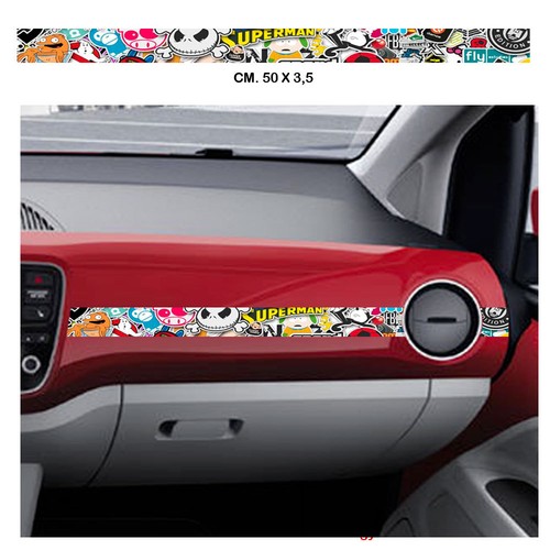 Sticker bomb dashboard - sticker,