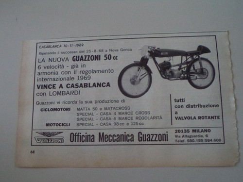 Advertising pubblicità 1968 - advertising,