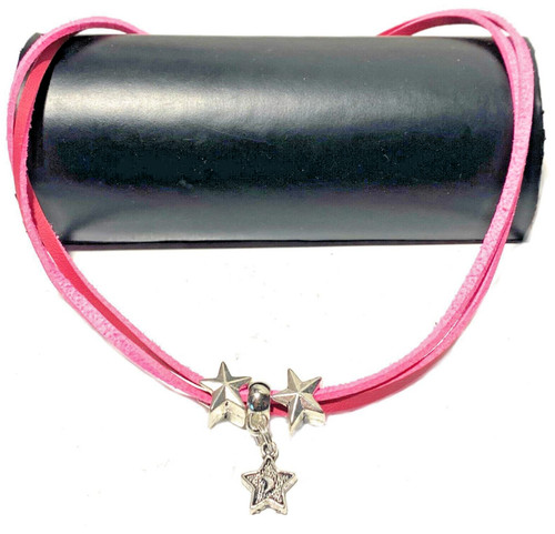 Collana donna pelle con - collana,