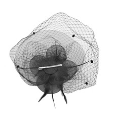 Cappello donna fascinator con