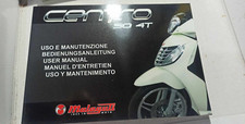 LIBRETTO USO E MANUTENZIONE  SCOOTER MALAGUTI  CENTRO  50-4 TEMPI 